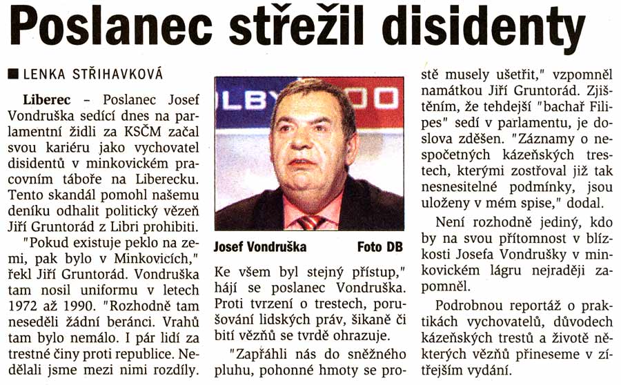 npor. Josef Vondruka