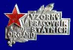vzorný pracovník státních organů
